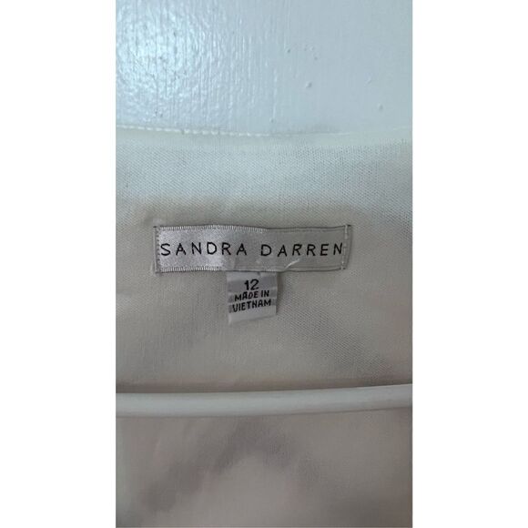 SANDRA DARREN RETRO MOD POLKA DOT WOMENS DRESS SIZE 12 - Picture 4 of 9